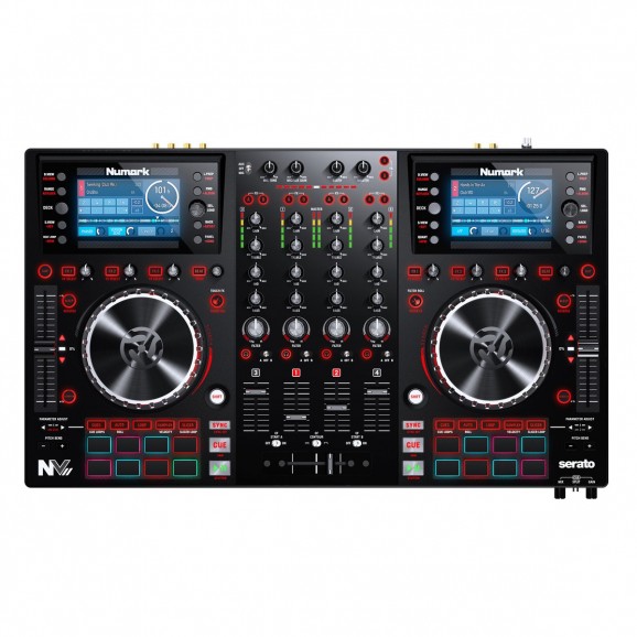 Numark NV MKII 4-CH Dual Display Controller For Serato DJ