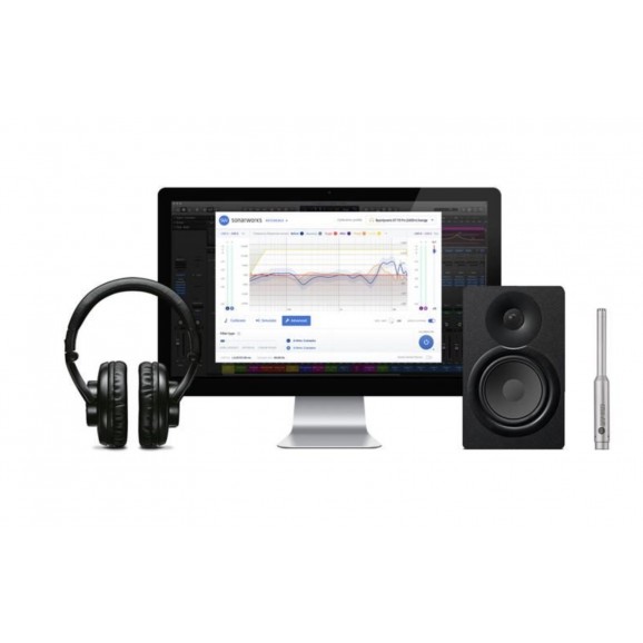 Sonarworks Reference 4 Studio Calibration Software with Mic